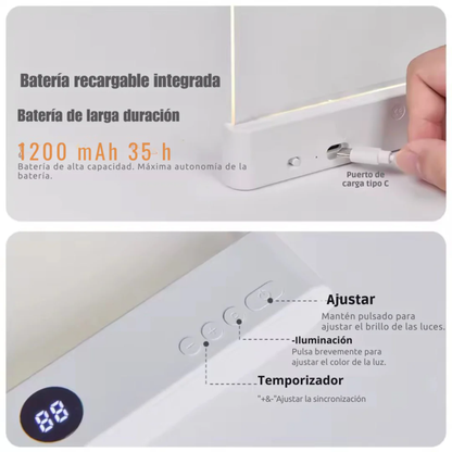 Luz Led De Lectura Para Libros